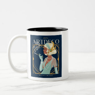 Artikel Deco 1925 Två-Tonad Mugg