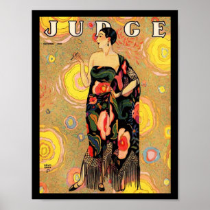 Artikel Deco 1926, domare Magazine Poster