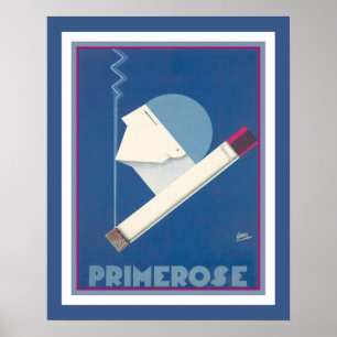Artikel Deco 1930 Primrose Cigarette och Poster