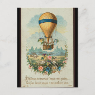 Artikel-Luftballonger för vykort-Vintage 6 Vykort