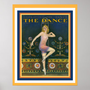 Artikeldekretet Dance Magazine 1920 Poster 16 x 20