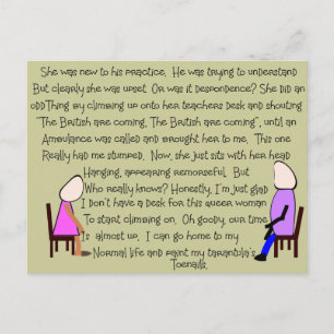 Artikelkonsten "Britterna kommer"—Superskojet Vykort