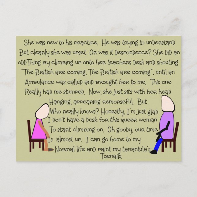 Artikelkonsten "Britterna kommer"—Superskojet Vykort (Framsida)