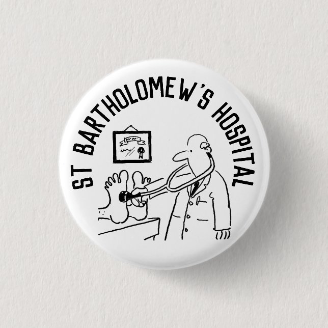 Artikeln för välgörenhetsfonden Raiser Gift Knapp (Framsida)