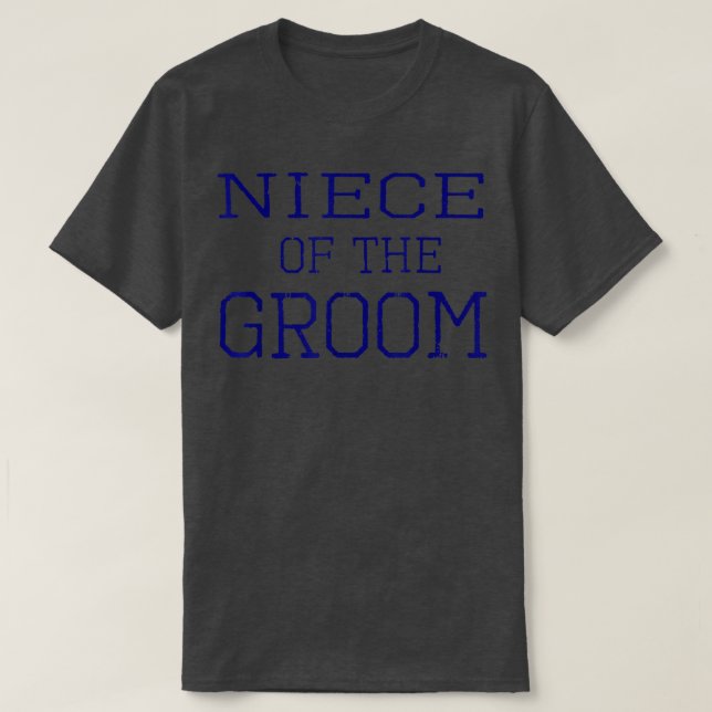 Artikeln GroomCoordinating Bröllopsfest Tee s (Design framsida)