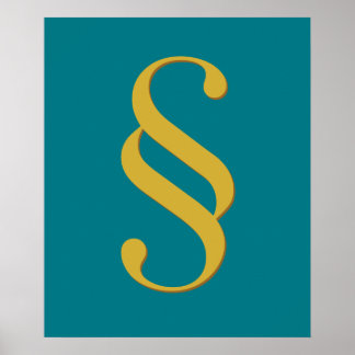 Artikelsymbol för konsthändelse i advokatfirman poster