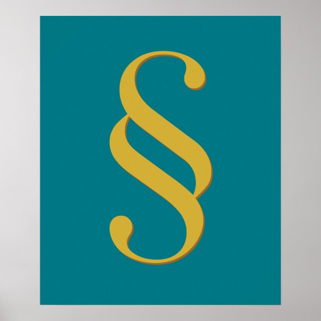 Artikelsymbol för konsthändelse i advokatfirman poster (Framsidan)