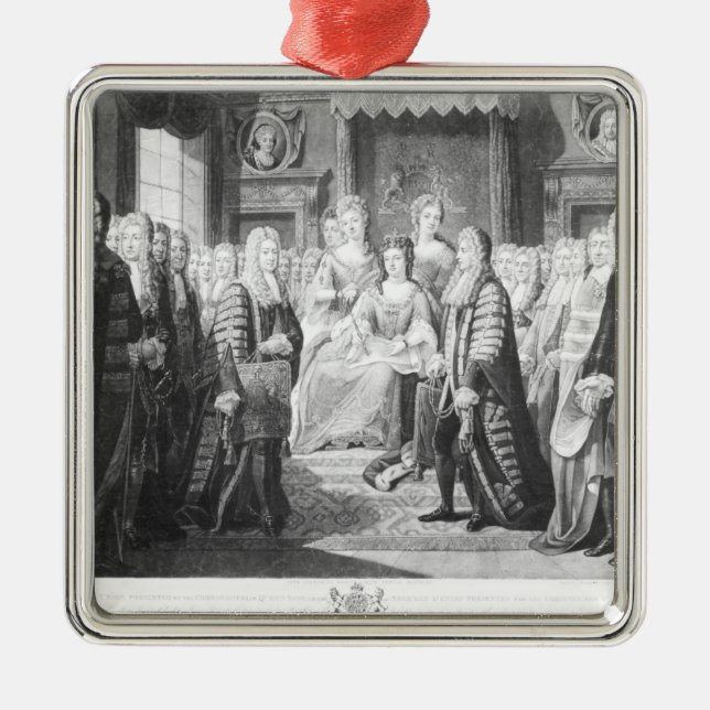 Artiklarna av unionen julgransprydnad metall (Framsidan)