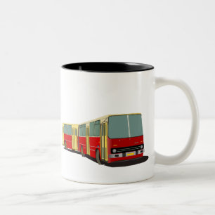 Artikulerad buss Ikarus 280 Två-Tonad Mugg