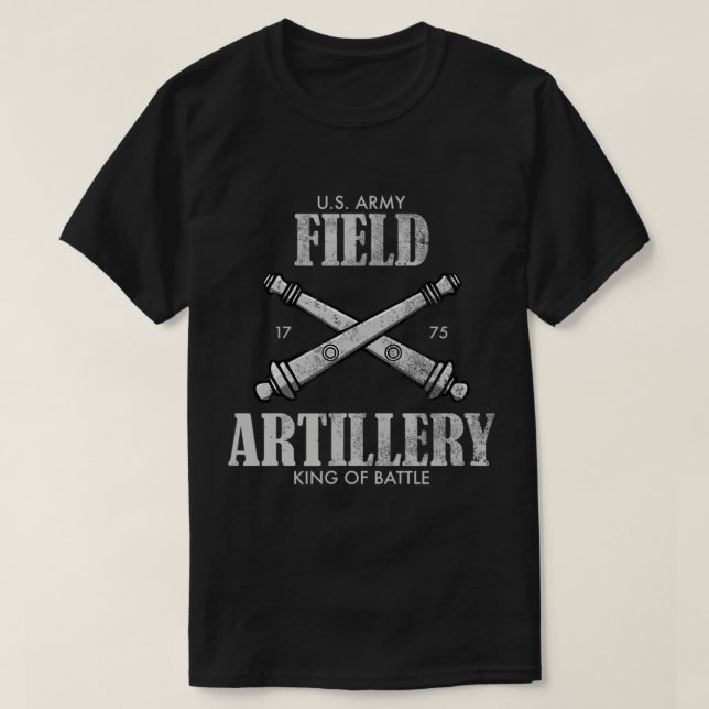 Artilleri i fält (nödlidande) T-Shirt (Design framsida)