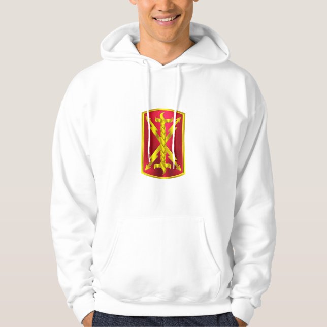 Artilleribrigaden Fält 17:e brigaden Hoodie (Framsida)
