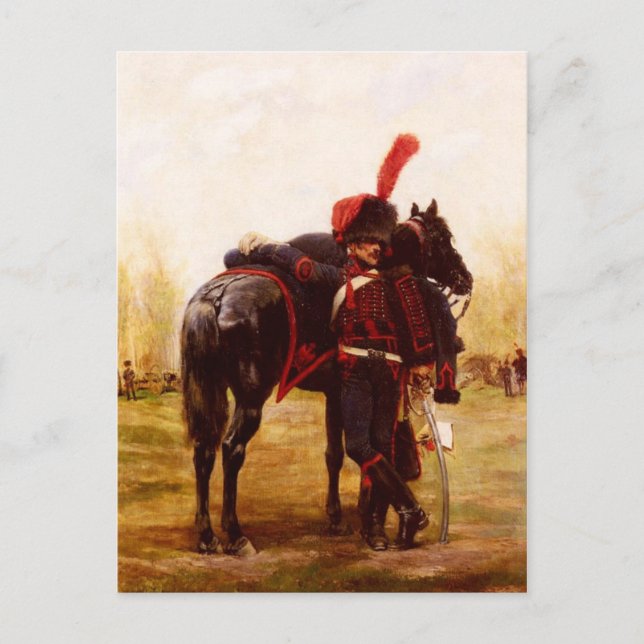 Artillerie à Cheval de la Garde Vykort (Framsida)