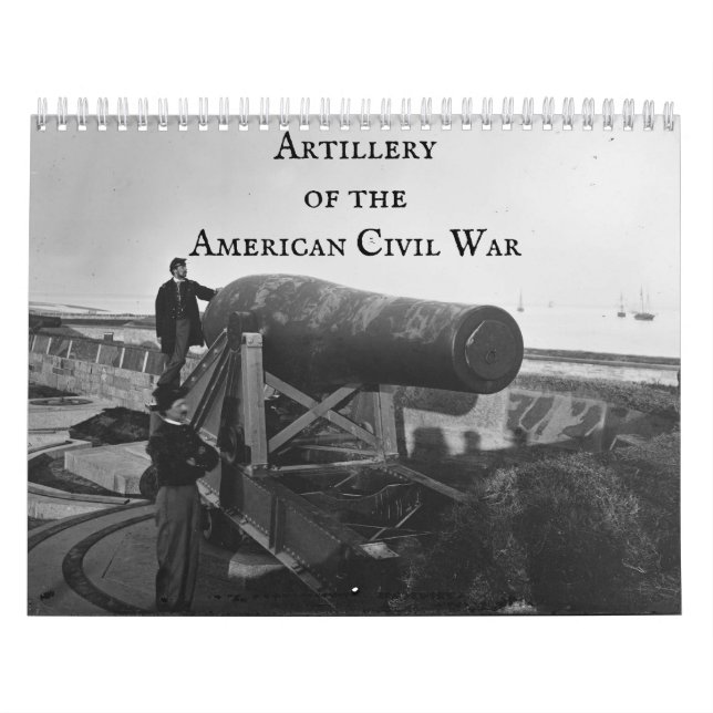 Artilleriet i American Civil Krig Kalender (Omslag)