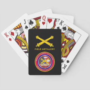 Artillerisoldat i Fält, prod arméns veteran Casinokort