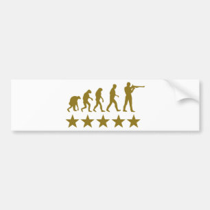 artilleristevolution 5 stjärnor bildekal