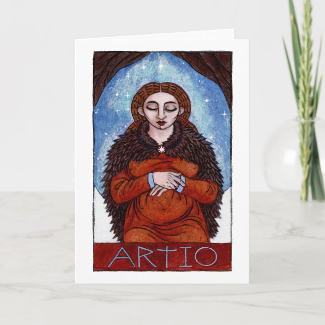 Artio hälsningkort kort (Framsida)