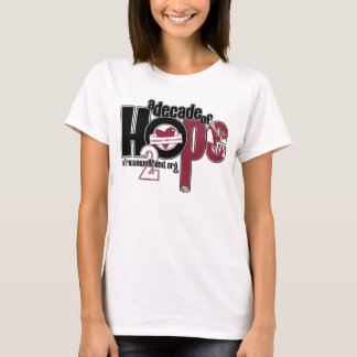 Årtionde av hoppdambebiset - docka t-shirt