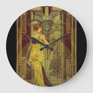 Årtiondet av elegans stor klocka