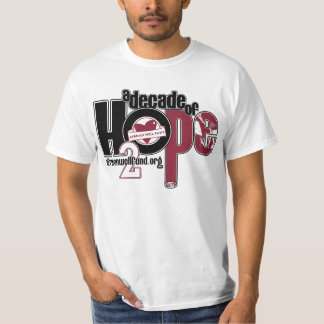 Årtiondet av hoppmanar värderar tshirten tee
