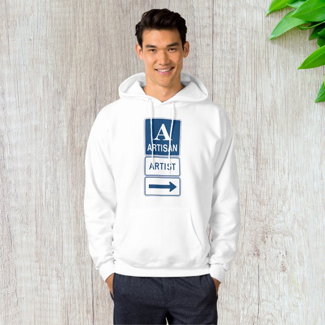 Artisan Artist Studio-signaturriktningspil Hoodie (Skapare uppladdad)