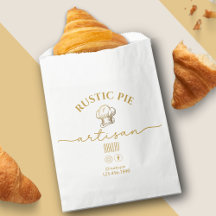 Artisan Bakery Business Guld Chef Hat