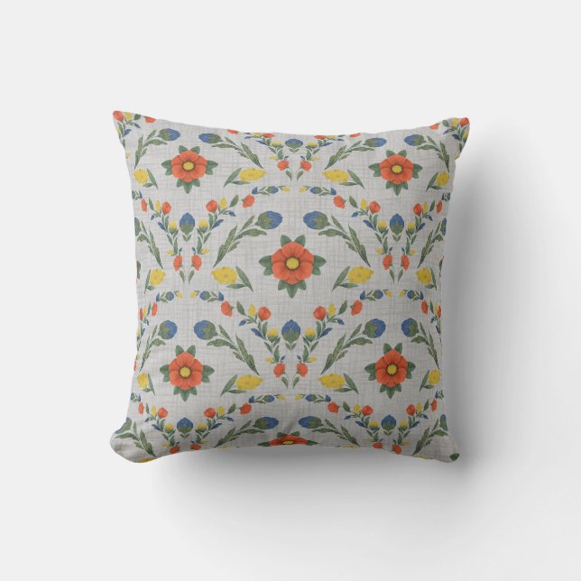 Artisan Blommigt Home Pillow Kudde (Framsida)