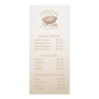 Artisan Bread Basket Reklamkort