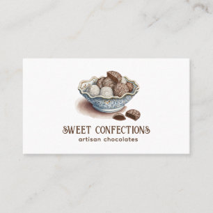 Artisan Chocolates Visitkort