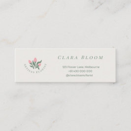 Artisan Florist Minimalist Botanical QR Code