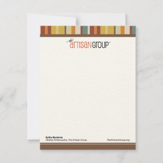 Artisan Group Note Cards (Kellie) Anteckningskort