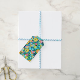 Artisan Pawarded Flowers Colorful Summer BeSnyn Presentetikett