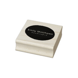 Artisan Rubber Stamp Custom Maker's Mark Seal Stämpel