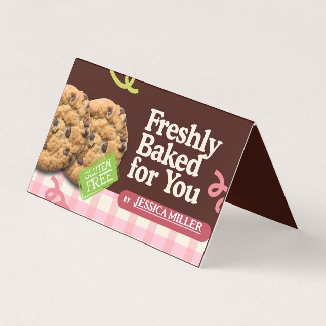 Artisanal Bakery-Affärskortet Visitkort (Framsida)