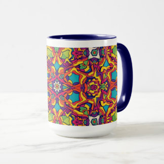 Artisanal Moroccan Mandala Coffee Mug Mugg