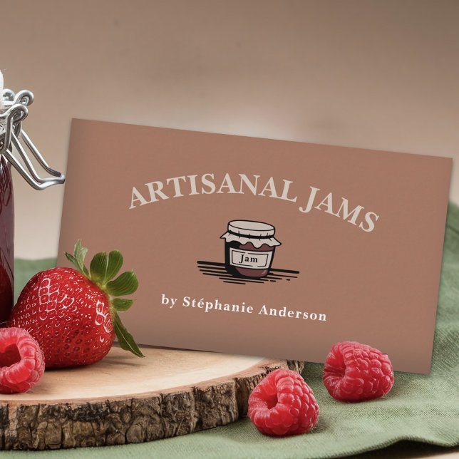 Artisanal Sylt Visitkort (Artisanal Jam Business Card)