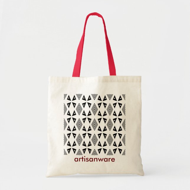 Artisanware Deco handarbete hänger lös 6 Tygkasse (Framsidan)