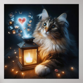 Artisk inspiration: Hjärtfilt Moments Poster