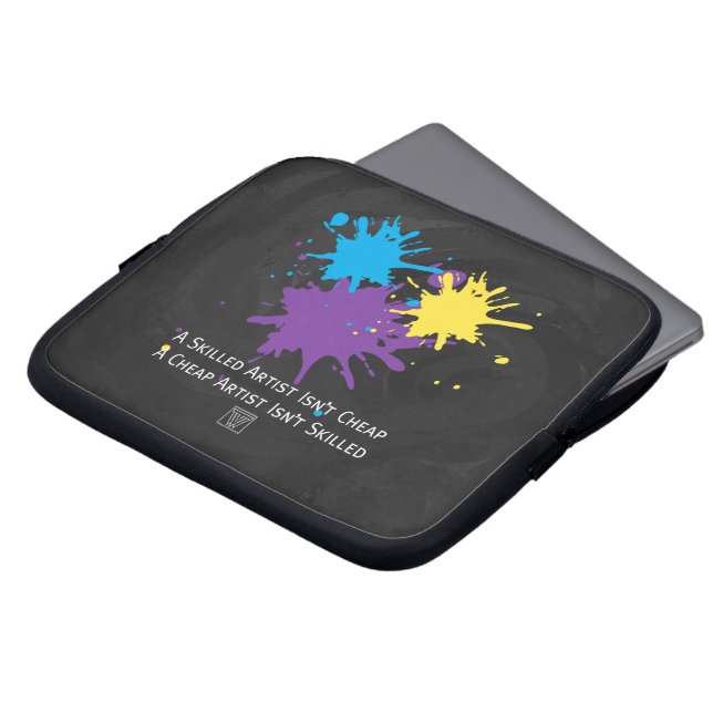 ArtIsnt-Billigt Laptop Sleeve (Framsida topp)