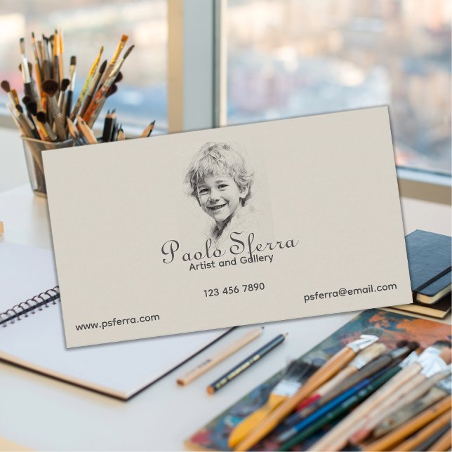 Artist and Gallery Visitkort (Skapare uppladdad)