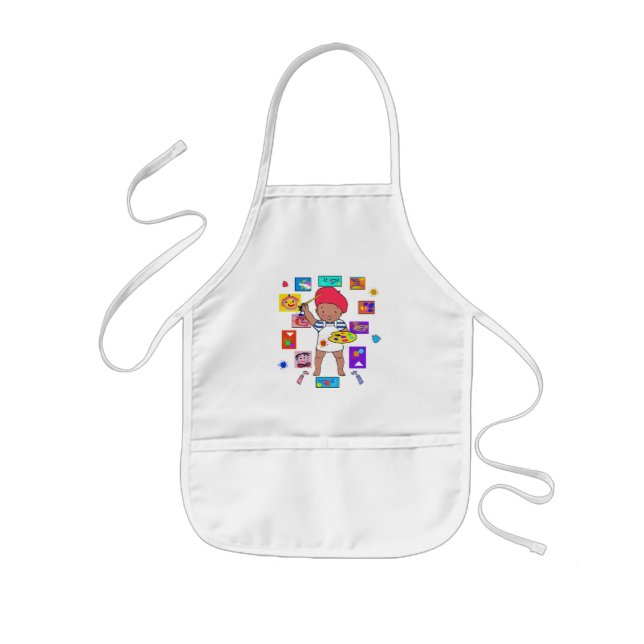 Artist Apron Barnförkläde (Framsidan)