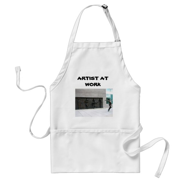 ARTIST AT WORK Art smock Vuxen Apron Förkläde (Framsidan)