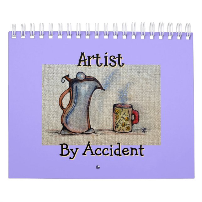 Artist by Accident - hela året Kalender (Omslag)