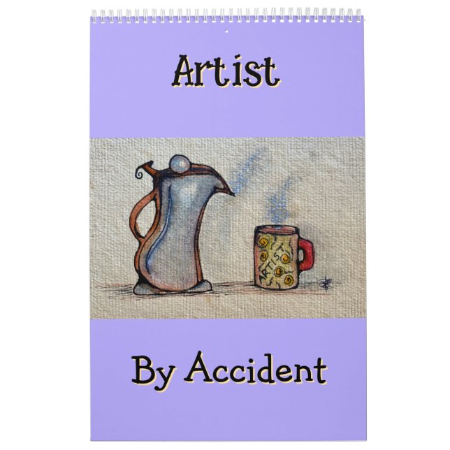 Artist by Accident - hela året Kalender (Omslag)