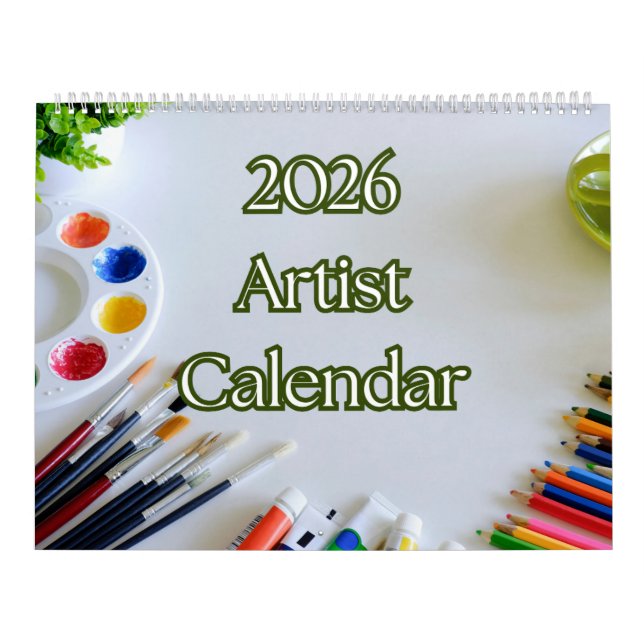Artist Calendar Kalender (Omslag)