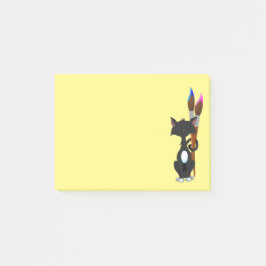 Artist Cat Post-it Block