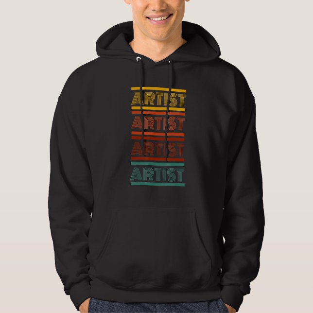 Artist Color Pop Hoodie (Framsida)