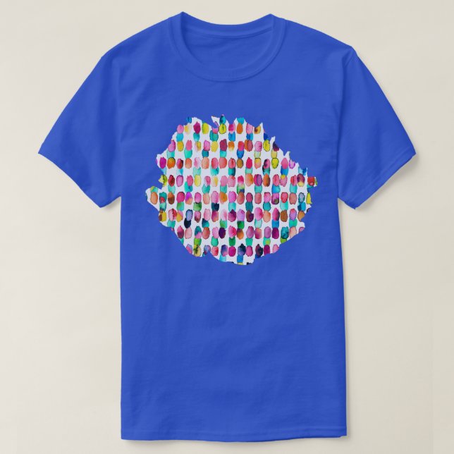 Artist Dots Palette T Shirt (Design framsida)