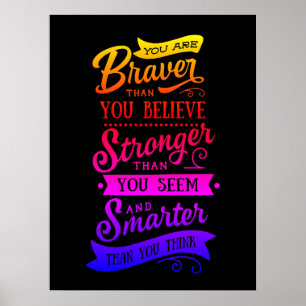 Artist för uppmuntrande av inspirationsofferter poster