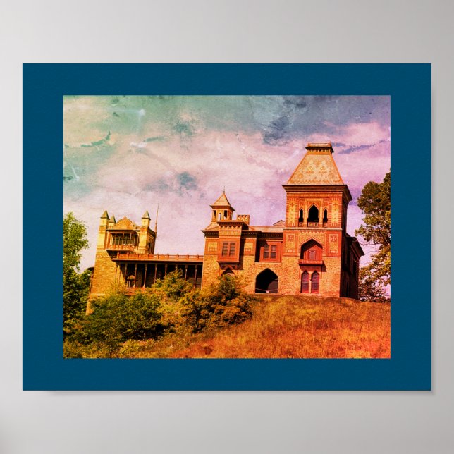 Artist Frederic Edwin Church Hudson, NY Gods Poster (Framsidan)