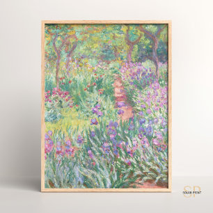 Artist Garden in Giverny 1900 Claude Monet Berömd Poster